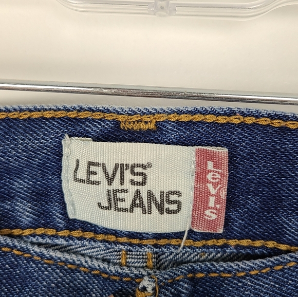 Vintage 90s Levi's 550 100% Cotton Denim Jean Short 10 - Picture 6 of 7
